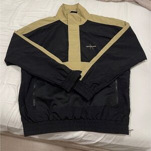 Calvin Klein Black & Cream Windbreaker
